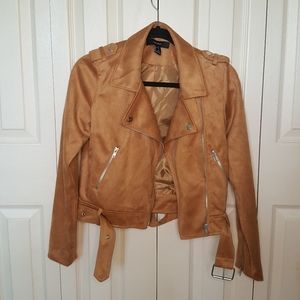 NWOT Faux suede jacket
